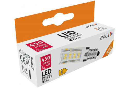 LED 4W JD E14 220° NW Horizontal