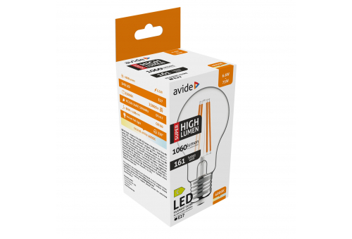 LED Filament Birnenform 6.6W E27 A60 NW 4000K Super Hohe Lichtausbeute