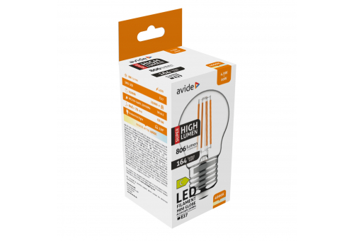 LED Filament Mini Birnenform 4.9W E27 NW 4000K Super Hohe Lichtausbeute