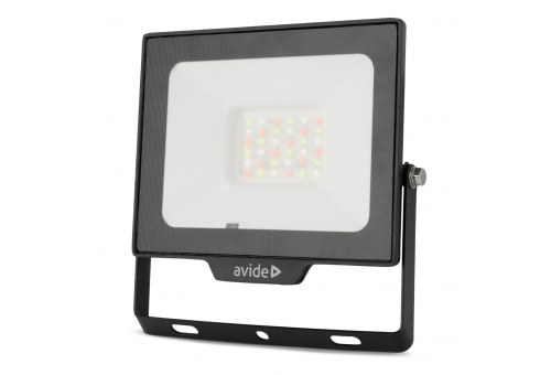 LED Flutlichter Slim SMD 30W RGB mit IR Fernbedienung