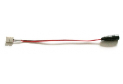 Avide LED Strip 12-24V DC connector solderless white 8mm/150mm (10 pcs bag)