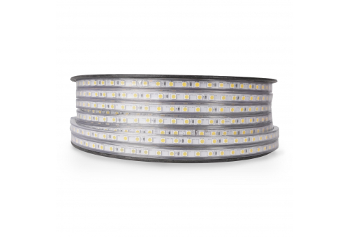 LED Streifen 220V 14.4W 4000K IP67 50m