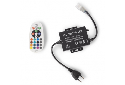 LED Streifen 220V RGB RF Fernbedienung und Controller max. 100m für LED-Streifen