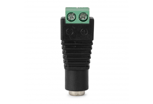 Avide LED Strip 12-24V DC female connector with terminal white (50 pcs bag)
