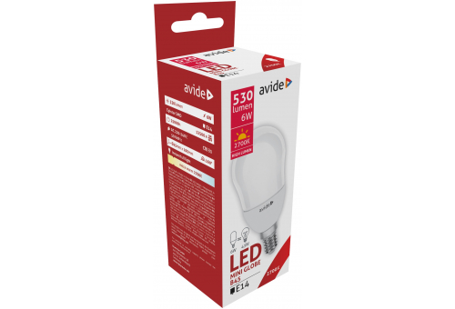 LED Birnenform Mini B45 6W E14 EW