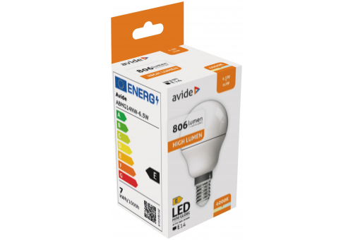 LED Birnenform Mini G45 6.5W E14 NW