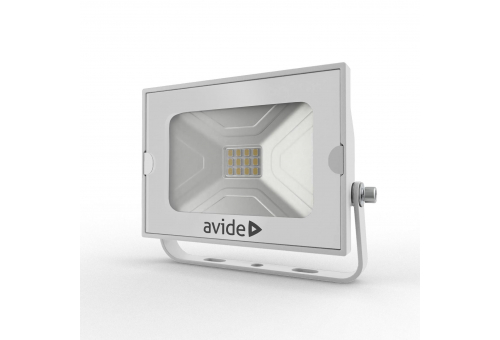 LED Flutlichter Slim SMD 10W NW 4000K Weiß