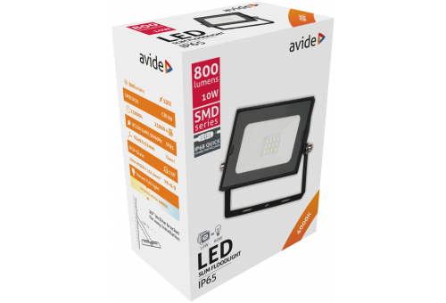LED Flutlichter Slim SMD 10W NW 4000K Schnellanschluss.