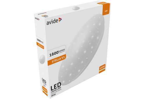 LED Deckenleuchte Stella V2 18W 330*65mm NW