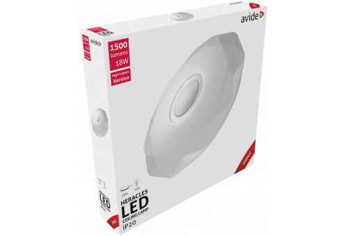 LED Deckenleuchte Heracles 18W 348*66mm WW