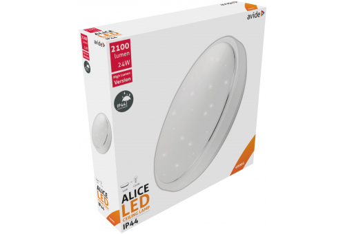 LED Deckenleuchte IP44 Alice 24W 380*110mm NW