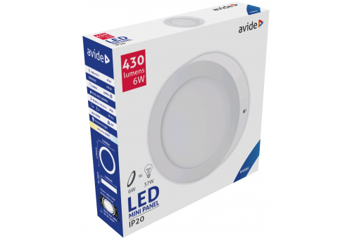 LED Deckenleuchte wandmontierbar Alu 6W CW