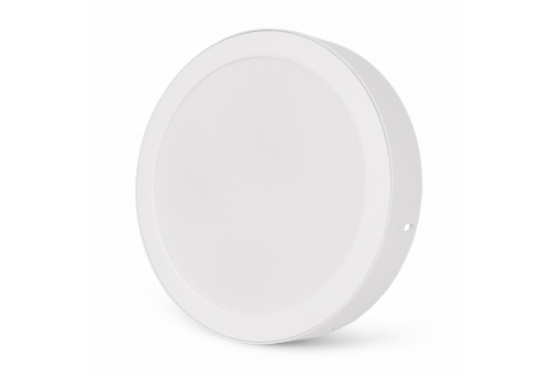 Avide LED Ceiling Lamp Surface Mounted Round Plastic 15W NW 4000K